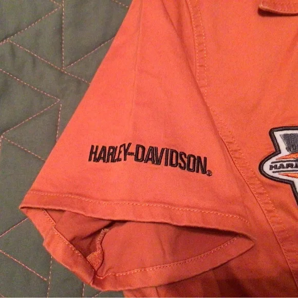 Harley-Davidson Ladies Button Down NWOT Medium - Picture 10 of 12